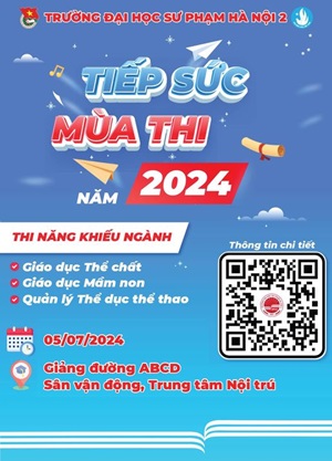 Thông tin hỗ trợ thí sinh tham dự thi năng khiếu tuyển sinh đại học chính quy năm 2024