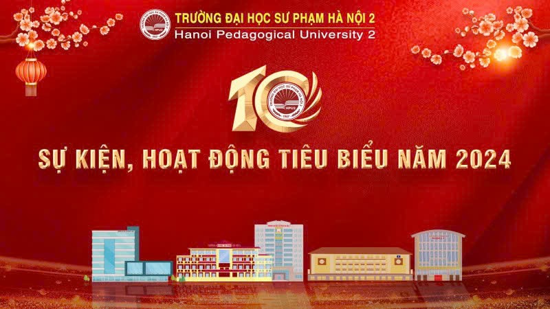 10 sự kiện, hoạt động tiêu biểu năm 2024 của Trường Đại học Sư phạm Hà Nội 2